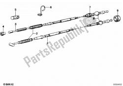Clutch cable/brake cable assembly