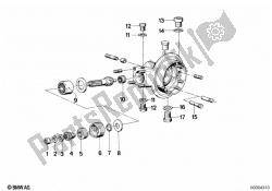 Differential-bevel gear inst.parts