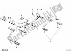 External shifting parts/shift lever