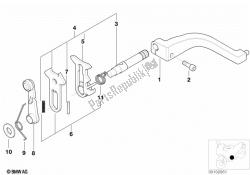 6-speed transmission shift components