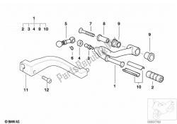 External gearshift parts/Shift lever