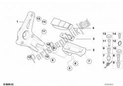 Footpeg plate/Front footpeg