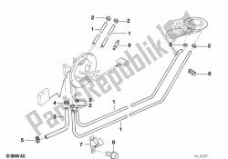 Fuel tank ventilation/Attaching parts