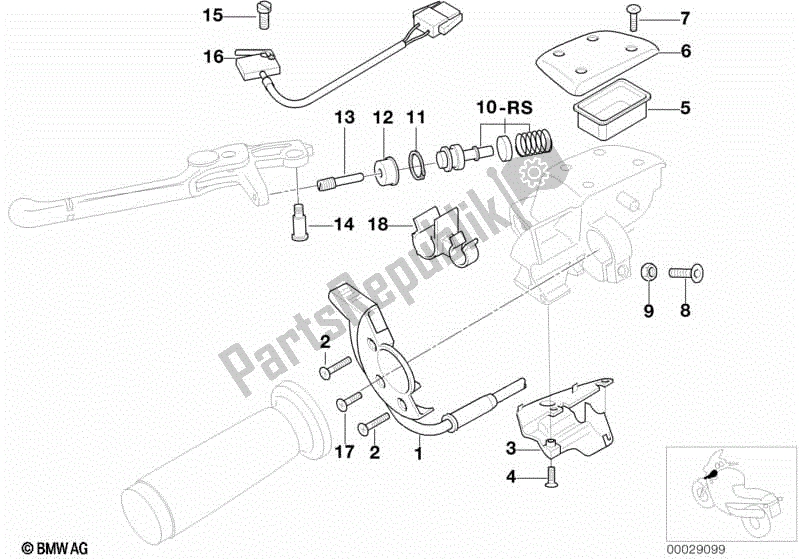 All parts for the Single Parts, Clutch Fitting of the BMW Rockster R 28 2002 - 2005