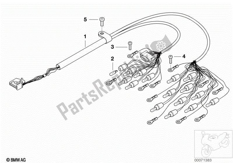 Todas las partes para Mazo De Cables, Grupo De Instrumentos de BMW Rockster R 28 2002 - 2005