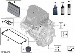 huile moteur / service d'entretien