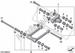 Pivot assembly components