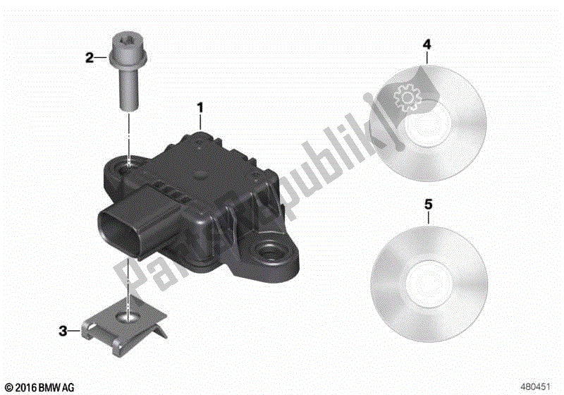 Todas las partes para Modo De Conducción Retroadaptado Pro de BMW S 1000R K 47 2013 - 2016