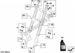 Service of telescopic forks