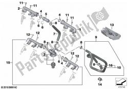 valvole / tubi del sistema di iniezione del carburante