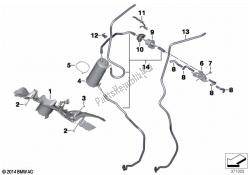 actief koolfilter / brandstofventilator