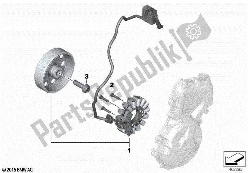 Todas las partes para Alternador de BMW S 1000R K 47 2017 - 2020