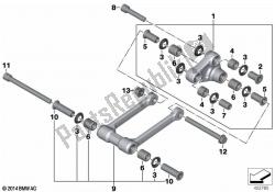 Pivot assembly components