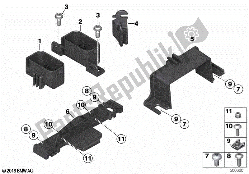 Todas las partes para Tapón Obd de BMW S 1000R K 47 2017 - 2020