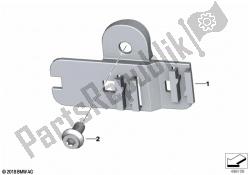 Plug-in connection bracket