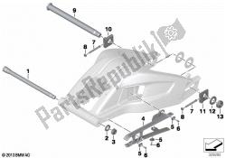 Trailing arm - Mounted parts