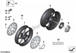 Spare parts carbon wheels