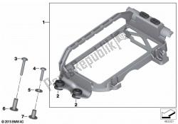 Bracket, control unit