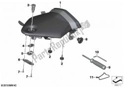 Dual seat-tail part