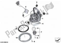 bomba de combustible y sensor de nivel de combustible