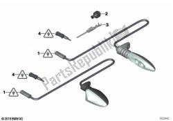 conector de reparación, lámpara indicadora