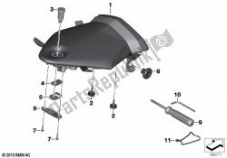 Dual seat-tail part