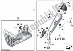 Single parts HP Titan exhaust system