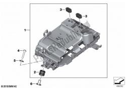 Bracket, control unit