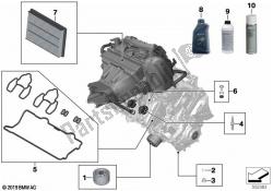 óleo do motor / serviço de manutenção