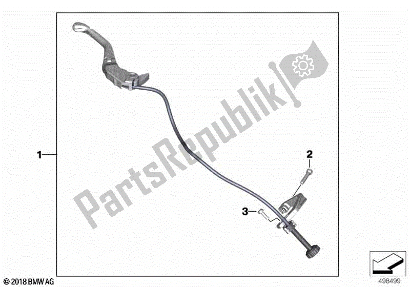 All parts for the M Brake Lever With Remote Adjustment of the BMW S 1000 RR K 67 2019 - 2021