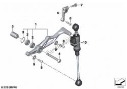 Outside shift-control components