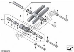 Pivot assembly components