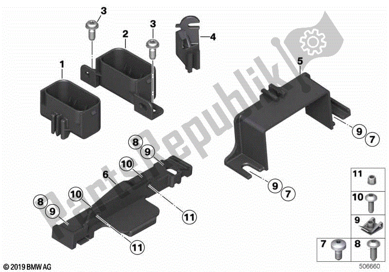 Toutes les pièces pour le Bouchon Bouchon Obd du BMW S 1000 RR K 67 2019 - 2021