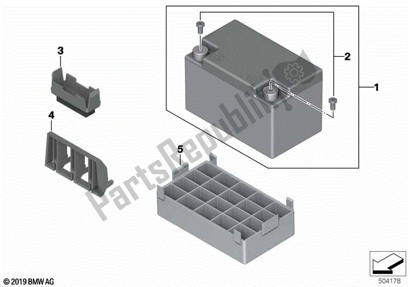 Tutte le parti per il Batteria Agli Ioni Di Litio Retrofitting del BMW S 1000 RR K 67 2019 - 2021