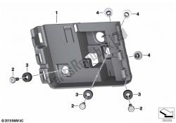 Bracket, control unit