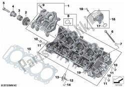 Cylinder head with cover