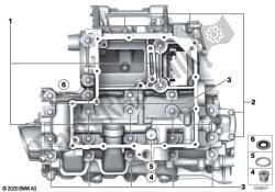 Engine housing screw connection