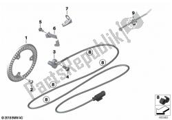 sensor de velocidade da roda dianteira