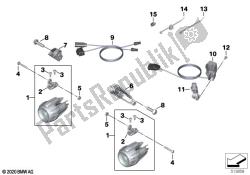 Retrofit LED auxiliary headlight