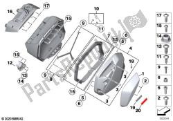 componentes individuales para maleta de viaje