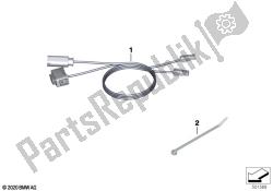 Wiring harness f.LED auxiliary headlight