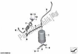 Activated Charcoal Filter/mounting parts