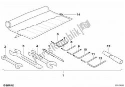 Car tool, supplementary kit