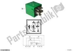 diode-relais met. vergrendeling