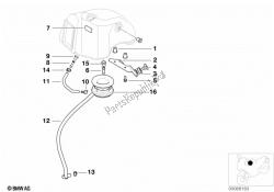 INTAKE MUFFLER, MOUNTING PARTS