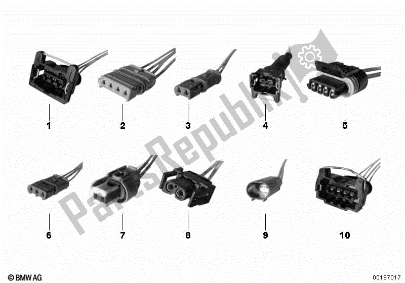 Tutte le parti per il Spina Di Riparazione del BMW Sertão R 134 2010 - 2014