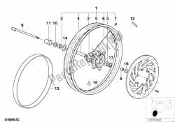 Spoke wheel front