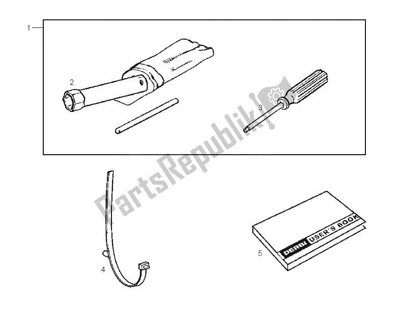 Tutte le parti per il Accessori del Derbi GPR 50 Racing E2 2 Edicion 2006