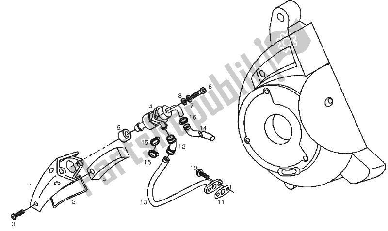 Todas as partes de Ar Secundário do Derbi GP1 125 E2 3 VER 2006