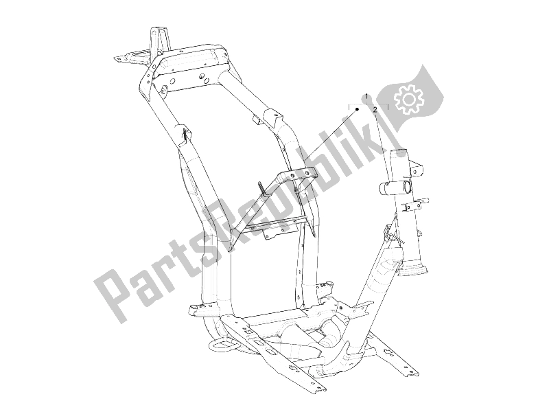 Alle onderdelen voor de Frame / Carrosserie van de Derbi Sonar 125 4T 2009
